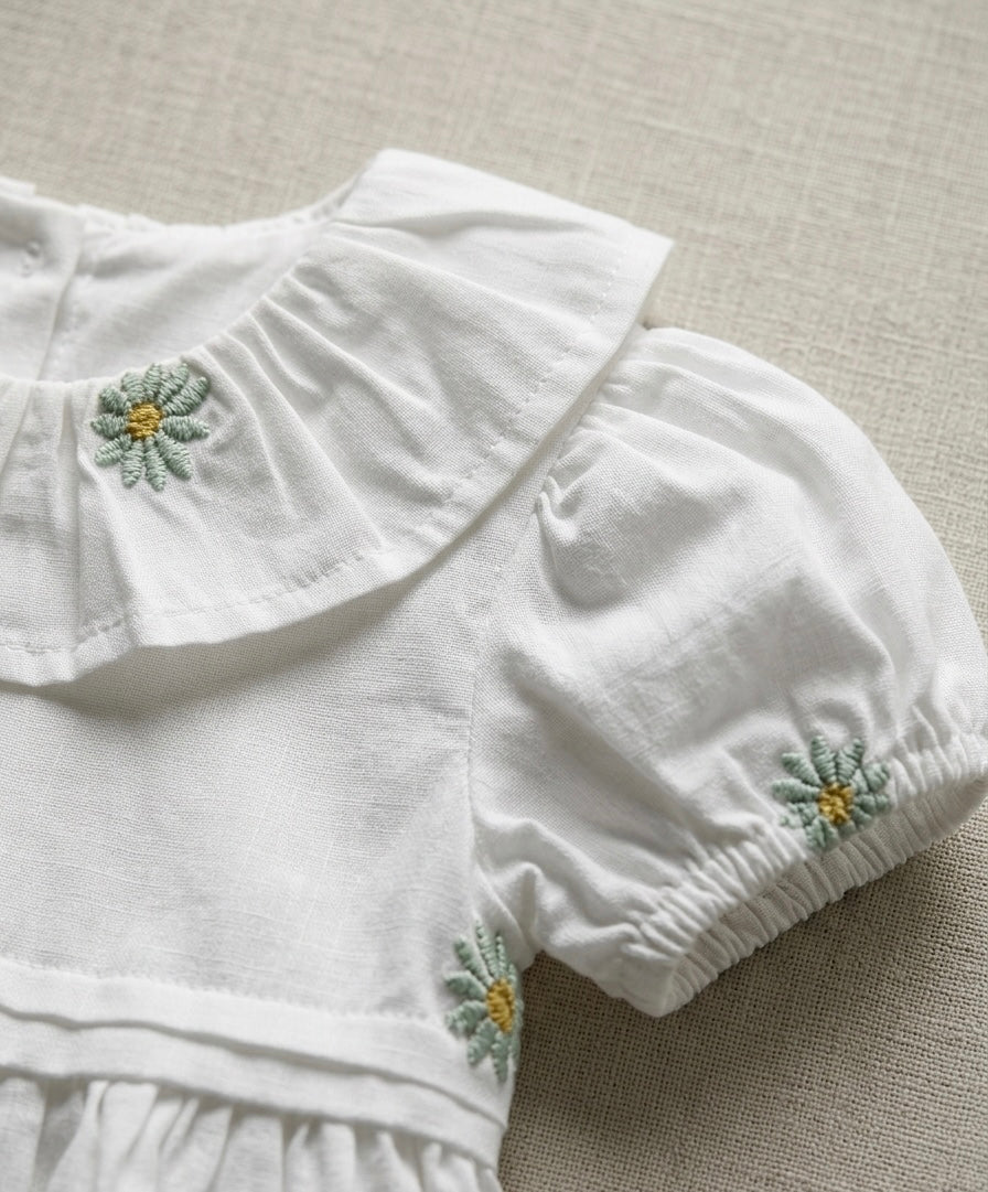 İncila Papatya %100 Pamuk Elbise