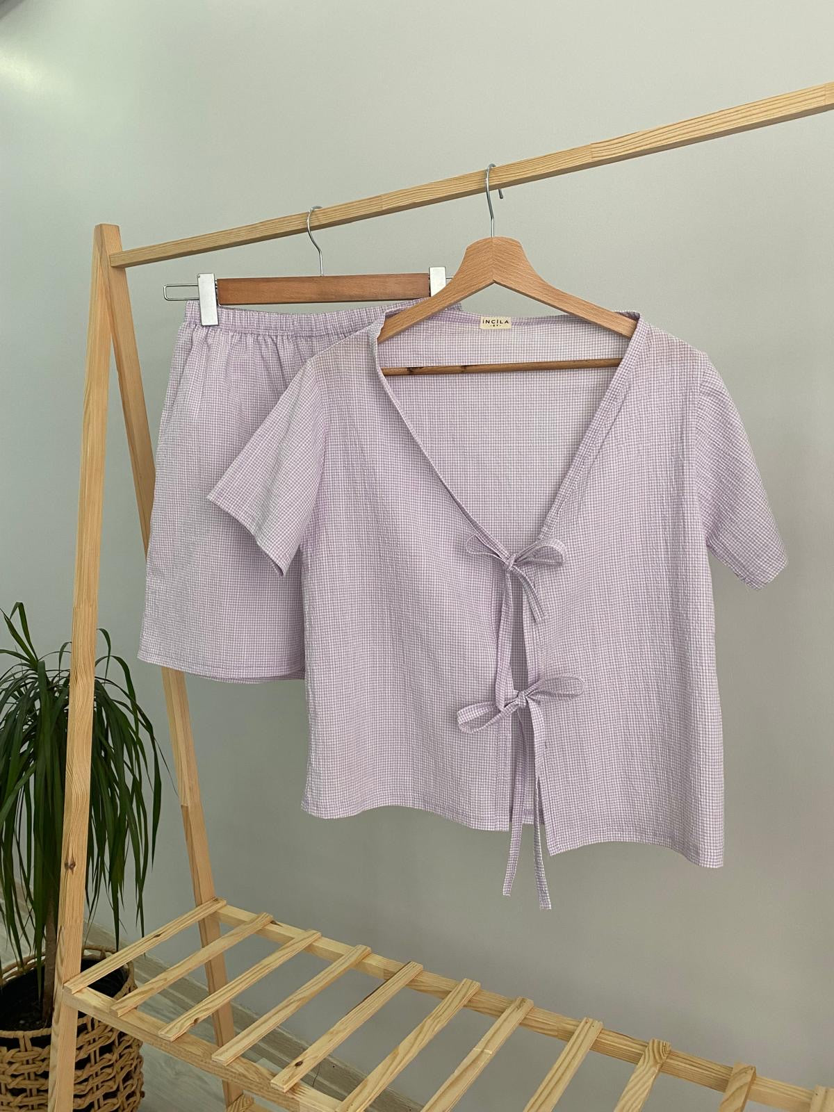 İncila Şortlu Anne Takım