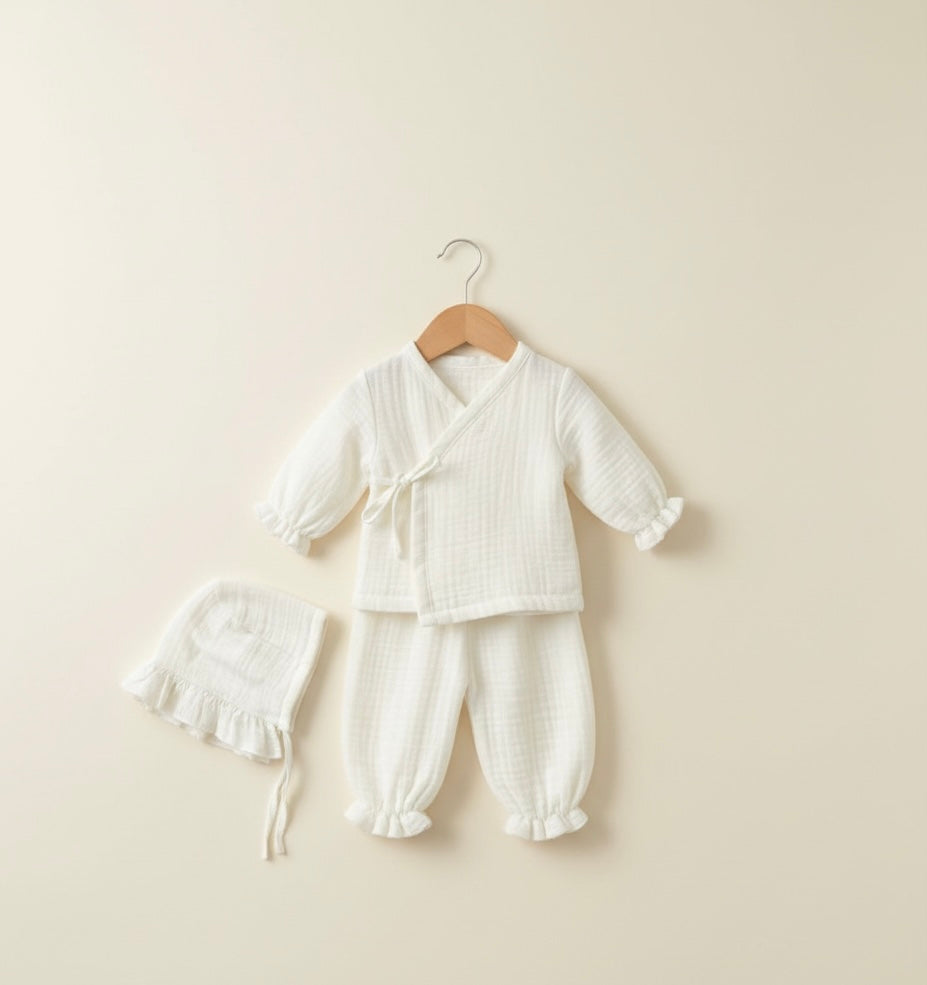 İncila %100 Pamuk Baby Set