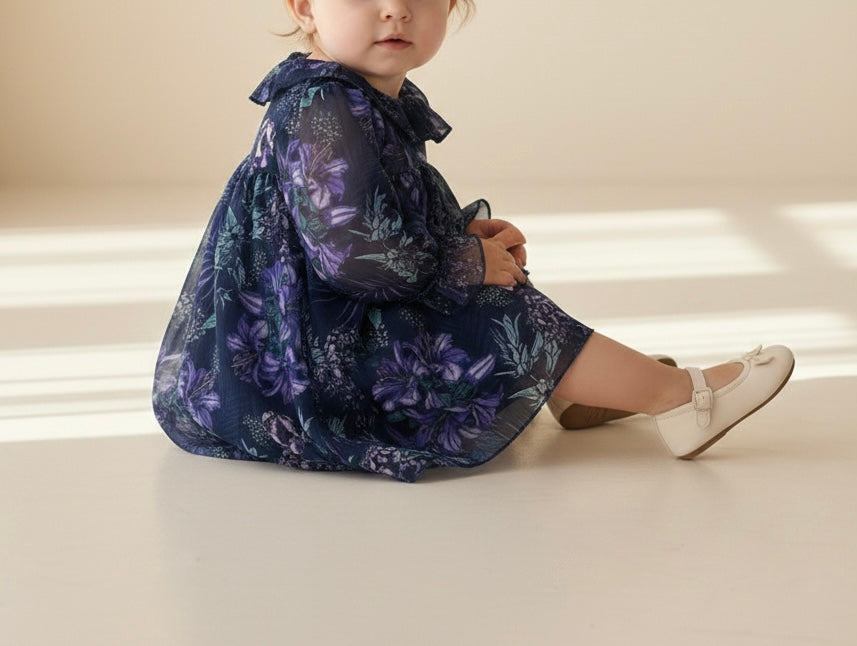 Toka Detaylı İncila Elbise